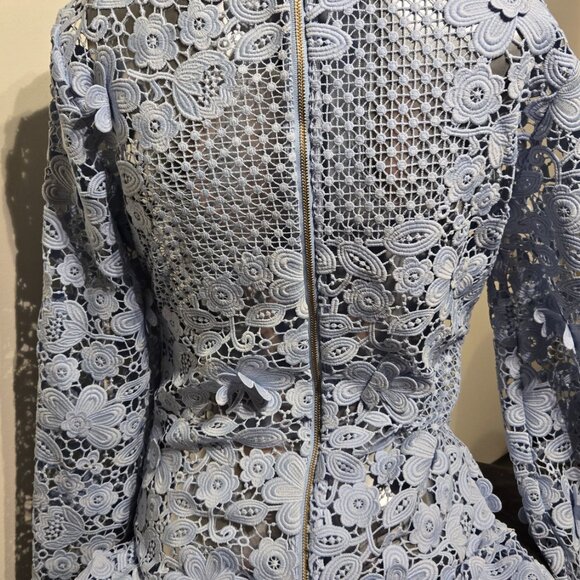 See through Lace Beautiful Dress Size 12 - Picture 5 of 6